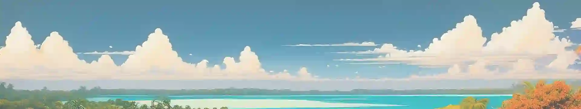 Explore Bacalar’s 7-color lagoon on a guided sailing trip AI