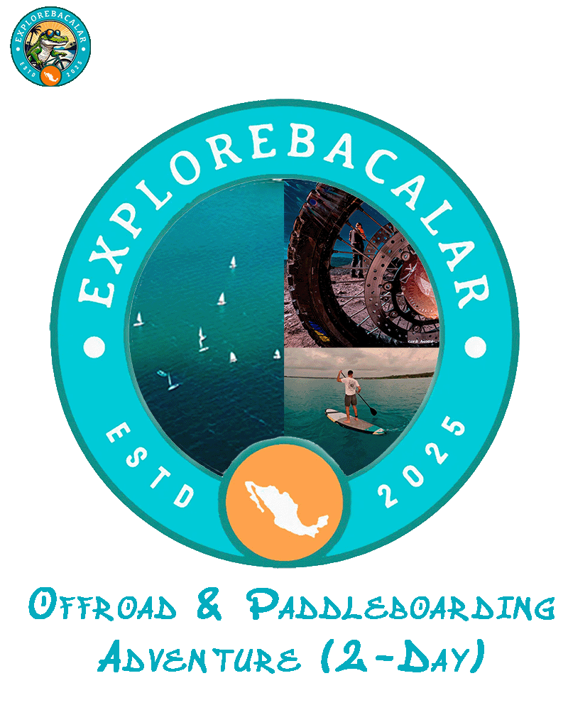 2-Day Offroad & Paddleboarding Adventure Bacalar – Motorcycle, Paddleboarding & Catamaran Sailing