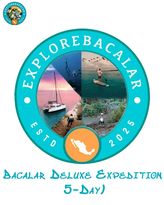 Bacalar Deluxe Expedition 5 Day Adventure: sunrise paddleboarding, cycling, scuba diving in Mahahual