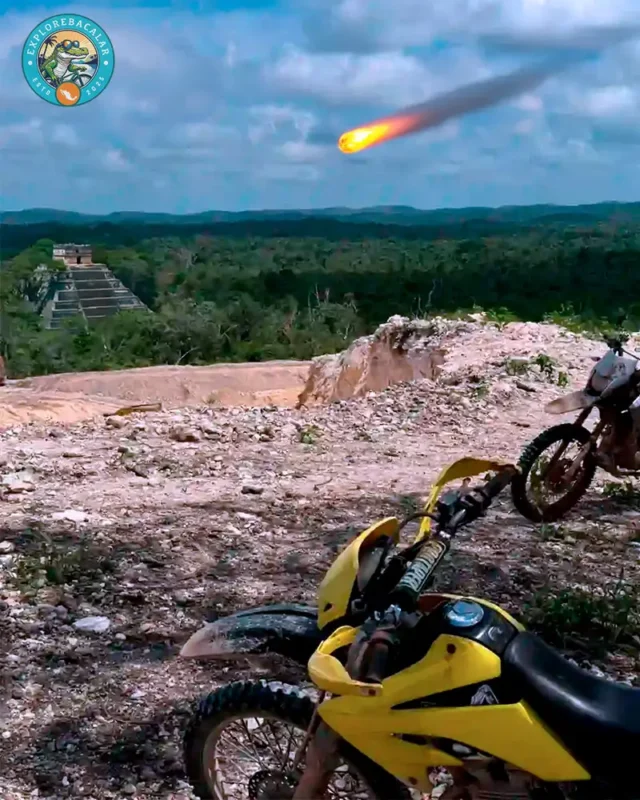 Beginner motorcycle tour Bacalar – Cayuco Maya offroad adventure